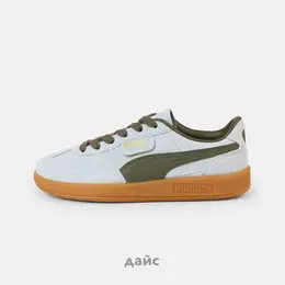 PUMA: Зелёные кроссовки 
