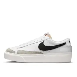 NIKE: Белые кроссовки  Blazer Low