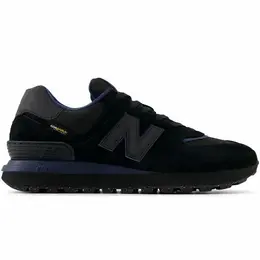 New Balance: Чёрные кроссовки 