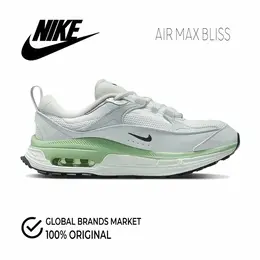 NIKE: Серебристые кроссовки  Air Max