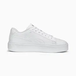 PUMA: Белые кеды  Smash