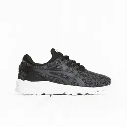 ASICS: Чёрные кроссовки 