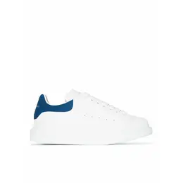Alexander McQueen: Серебристые кроссовки  Oversized