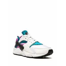NIKE: Серебристые кроссовки  Air Huarache