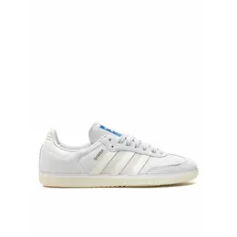 adidas: Синие кроссовки  Samba