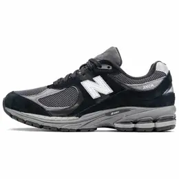 New Balance: Чёрные кроссовки 