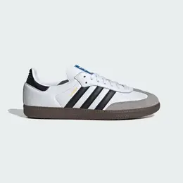 adidas: Чёрные кроссовки  Samba