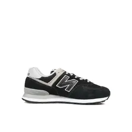 New Balance: Чёрные кеды  574