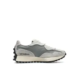 New Balance: Серые кеды  327