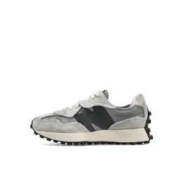 New Balance: Серые кеды  327