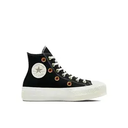 Converse: Чёрные кеды  Chuck Taylor All Star