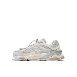 New Balance: Серые кеды  9060