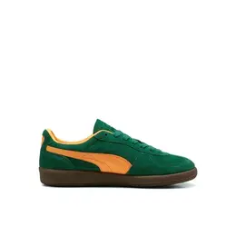 PUMA: Зелёные кеды 