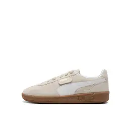 PUMA: Бежевые кеды 