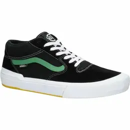 VANS: Зелёные кроссовки 