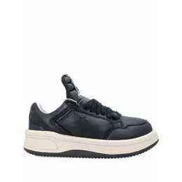 Rick Owens: Чёрные кроссовки 