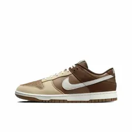 NIKE: Бежевые кроссовки  Dunk