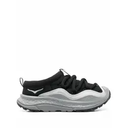 HOKA ONE ONE: Чёрные кроссовки 