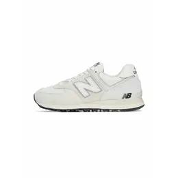 New Balance: Белые кроссовки 