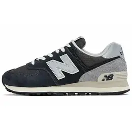 New Balance: Чёрные кроссовки 