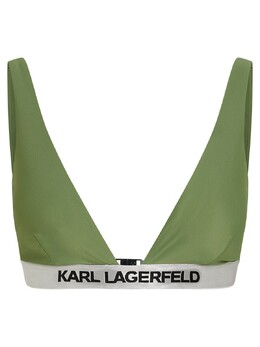 Karl Lagerfeld: Зелёный топ 