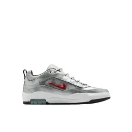 NIKE: Серебристые кеды 