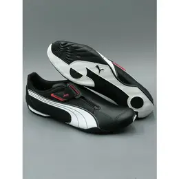 PUMA: Чёрные кроссовки 