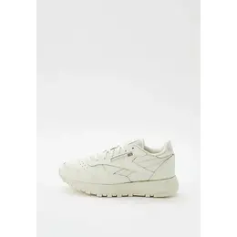Reebok: Бежевые кроссовки  Classic Leather