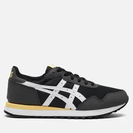ASICS: Чёрные кроссовки 