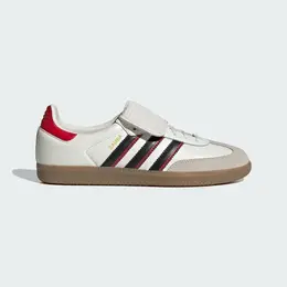 adidas: Белые кроссовки  Samba