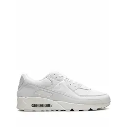 NIKE: Серебристые кроссовки  Air Max 90