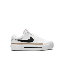 NIKE: Серебристые кроссовки  Court Legacy
