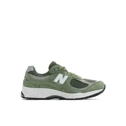 New Balance: Зелёные кеды 