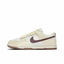 NIKE: Белые кроссовки  Dunk Low