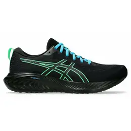 ASICS: Чёрные кроссовки 