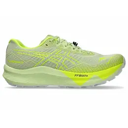 ASICS: Зелёные кроссовки 
