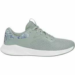 Under Armour: Зелёные кроссовки  Charged