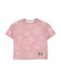 Fila: Розовая футболка 