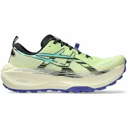 ASICS: Зелёные кроссовки 