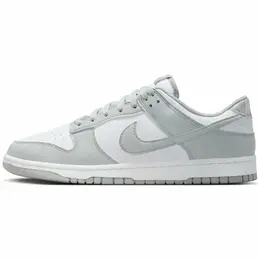 NIKE: Белые кеды  Dunk Low Retro