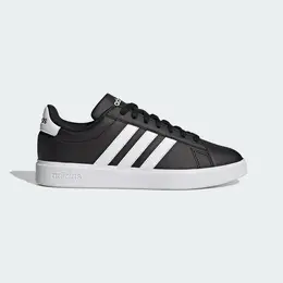 adidas: Чёрные кеды  Grand Court
