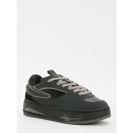 Fila: Чёрные кеды 