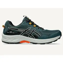 ASICS: Зелёные кроссовки 