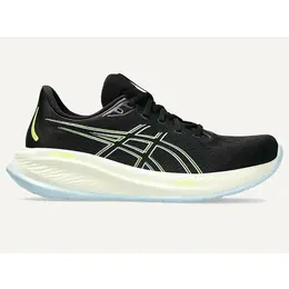 ASICS: Чёрные кроссовки 