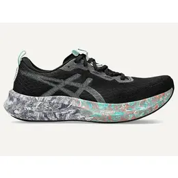 ASICS: Чёрные кроссовки 