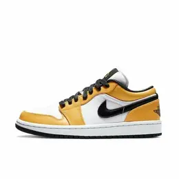 NIKE: Жёлтые кроссовки  Air Jordan