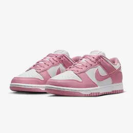 NIKE: Розовые кроссовки  Dunk Low