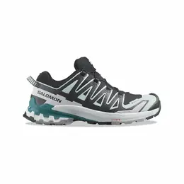 Salomon: Чёрные кроссовки 