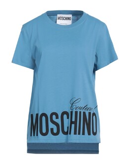 Moschino: Синяя футболка 