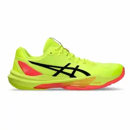 ASICS: Жёлтые кроссовки 
